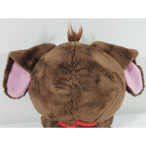 Little Tikes Rescue Tails Brown Puppy Dog Plush Stuffed Animal Blue Eyes 9" 2021 - Picture 9 of 11